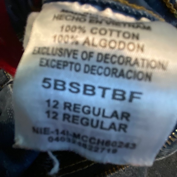 WRG Hero Original Boy Jeans Size 12 Regular - Picture 2 of 7